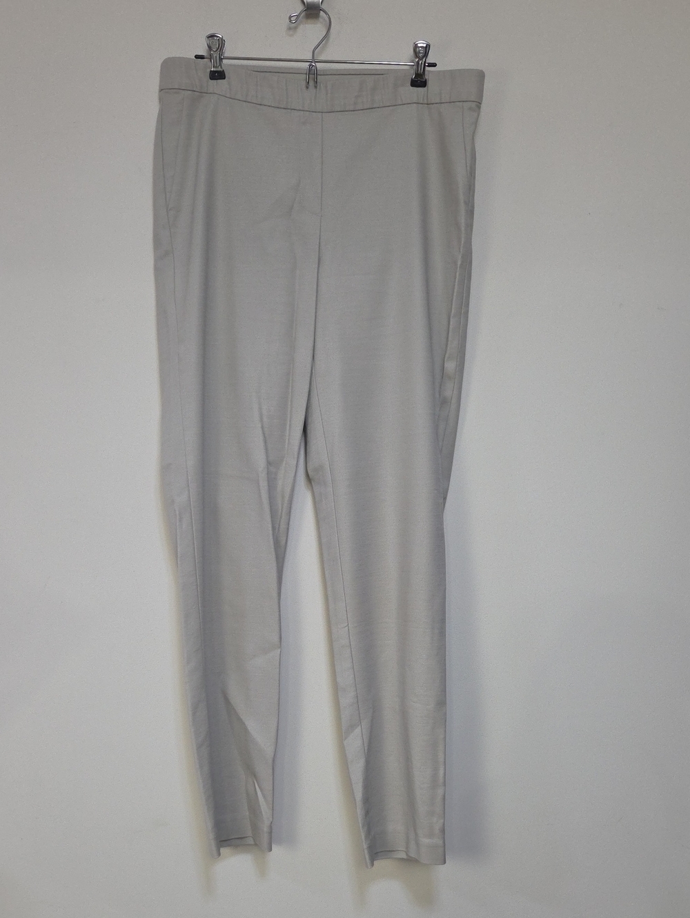 J. Jill Slim Ponte Knit Pants in Light Beige -12 Tall 31" Inseam